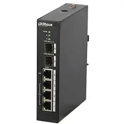 Коммутатор Dahua 4 порта управляемый (DH-PFS4206-4P-96 PoE)