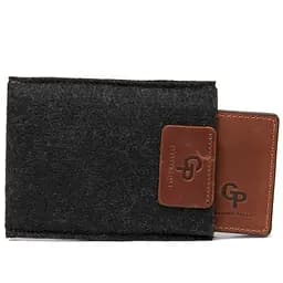 Чоловічий шкіряний зажим для грошей GRANDE PELLE 12х8х0.7 см acs0018633 - мініатюра 5