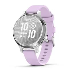 Garmin Lily 2 Active, WW, Silver/Jasmine Purple, Silicone