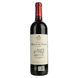 Вино Chateau Moulin des Moines AOP Haut-Medoc красное сухое 11-14.5% 0.75 л