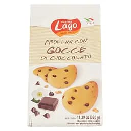 Печиво пісочне Gastone Lago Шоколадні краплі 320 г