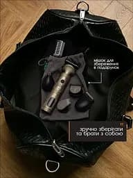 Тример для бороди VGR STYLISH PROFESSIONAL SET 5 Вт 16 насадок , Чохол у подарунок - мініатюра 11