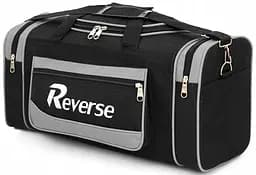 Містка дорожня сумка з кордури 58L Reverse чорна із сірим Reverse Osmosis Systems sum0028897