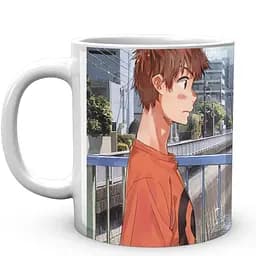 Кружка GeekLand Rent-A-Girlfriend Девушка в час Тидзуру Кадзуя RG 02.14 330 мл белая