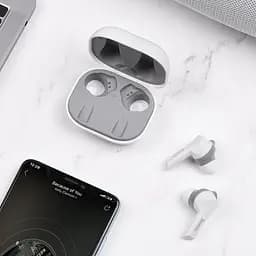Стереогарнітура Bluetooth Hoco ES34 White - мініатюра 2