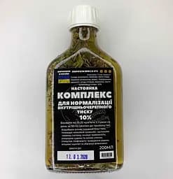 Настойка на травах, цветах, листьях комплекс  для нормализации внутричерепного давления, 200 мл