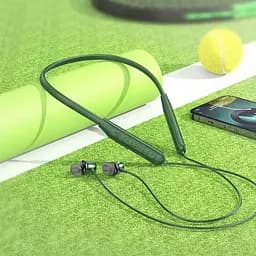 Бездротові навушники Hoco ES64 Bluetooth 5.3, 200 mAh, 2/30h темно-зелені - мініатюра 3