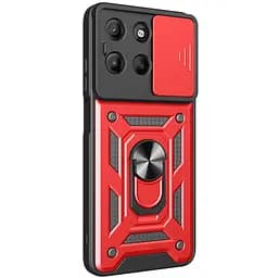 Чехол Ummi Camshield Serge Ring для Motorola Moto G15 4G Красный/Red