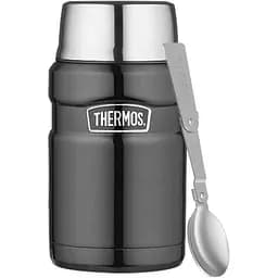 Термос для еды Thermos с ложкой 710 Серый (1099-173054)