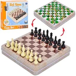 Шахи магнітні 2 в 1 Bambi F389 з грою Змійки-драбинки