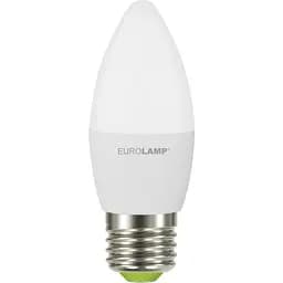 Світлодіодна лампа Eurolamp LED Ecological Series, CL 6W, E27, 3000K (LED-CL-06273(P)) - мініатюра 2