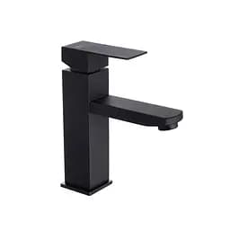 Смеситель для раковины Kroner KRP Edelstahl Kubus - SCH010 CV023010 Черный матовый