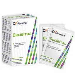 Диетическая добавка Оксівітал OK Pharma пакетик-саше №14
