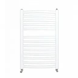 Рушникосушка водяна Heizung Київ WK 12/55 вигнута 1240х550 мм Білий 30412