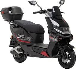 Електроскутер Двомісний Crosser CR20 (2500W, Графенова батарея 72V/24Ah) Чорний