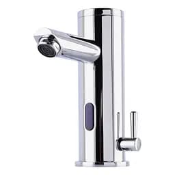 Смеситель сенсорный для умывальника Hotec 19.115 DC/AC Hot/Cold Хром