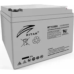 Акумулятор Ritar AGM RT12280, Gray Case, (12V 28.0Ah)