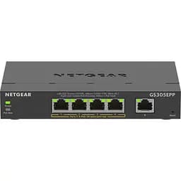 Комутатор GS305EPP 5xGE (4xPoE), 120Вт, WebSmart NETGEAR teh0018196