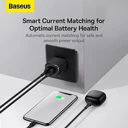 Адаптер Baseus Compact Charger 2U |2USB, 2.1A/10.5W| (CCXJ010201) - мініатюра 8