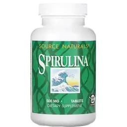 Спіруліна Source Naturals Spirulina 500 мг 100 таблеток (2023-10-4613)