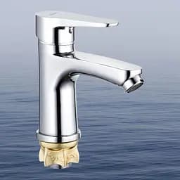 Змішувач одноважільний Troya PUD1-A045 для умивальника 30412