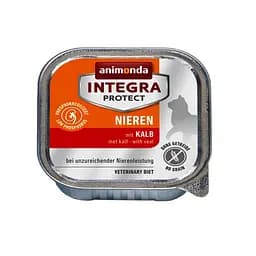 Корм вологий ветеринарний для кішок Integra Protect Renal dishes with Veal при хворобах нирок, з телятиною, 100 г