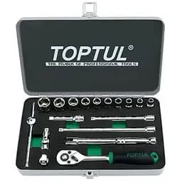 Набор инструментов Toptul дюймових 1/4" 18од. 3/16"-9/16" (GCAD1811)