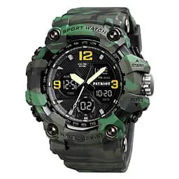 Наручний годинник чоловічий 006CMGN Camo Green Patriot acs0031035