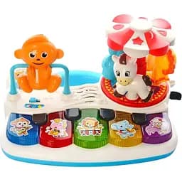 Інтерактивне піаніно Limo Toy FT 0001 з тваринами та піснями українською мовою