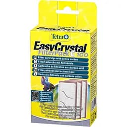 Фільтруючий картридж з активованим вугіллям Tetra EasyCrystal FilterPack 100, для акваріума Tetra Cascade Globe, 3 шт.
