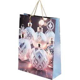 Пакет подарунковий новорічний Куля YY050927 Різнокольоровий (NY)