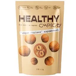 Печиво з фундуком  Healthy Choice Горішки vegan карамельні 6 шт. 170 г