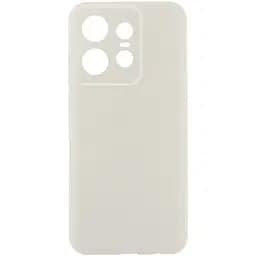 Чохол Silicone Cover Lakshmi Full Camera (AAA) для Motorola Edge 50 Pro Білий / White