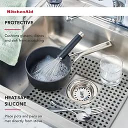 Килимок для сушки посуду KitchenAid Sinkware сірий (KEG877OHASA) - мініатюра 7