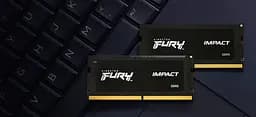 Модуль пам'ятi SO-DIMM 2x16GB/4800 DDR5 Kingston Fury Impact (KF548S38IBK2-32) - мініатюра 5