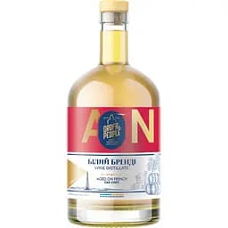 Виний дистилят Дрофа&Люди Білий Бренді Aged on French Oak Chips 42% 0.5 л 