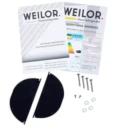 Витяжка повновбудована WEILOR PBSR 72651 GLASS BL 1300 LED Strip - мініатюра 11