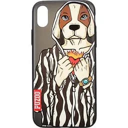 Чохол-накладка PUZOO Yuppie Phone iPhone X Uncle Deng