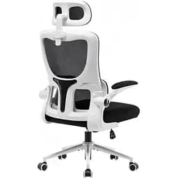 Офісне крісло GT Racer X-5728 White/Black [125605] - мініатюра 6