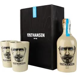Набір: Джин Knut Hansen Dry 42% 0.5 л + 2 склянки