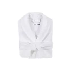 Халат махровый unisex Lotus Home - Basic Soft белый 2XL