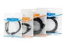 Кабель Piko USB - micro USB V2.0 (M/M), 1 м, Black (1283126474088) - мініатюра 2
