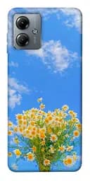 Чехол Demsky Sky flowers для Motorola Moto G14