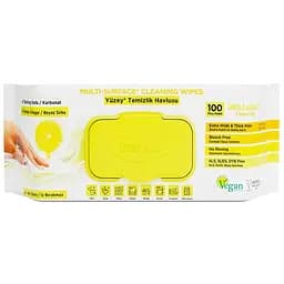 Серветки для очищення поверхонь Deep Fresh Lemon вологі 100 шт.