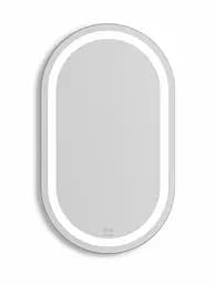 Дзеркало Volle Luna Ovalado вертикальне овальне 60x80 см, з підсвічуванням по контуру, з підігрівом, з сенсорним вимикачем хром 1648.55146800, Хром