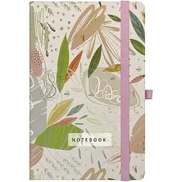 Книга записна Buromax Felicity в клітинку 207х136 мм на резинці бежева 96 аркушів (BM.255103-28)