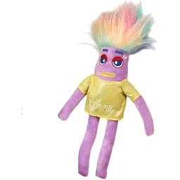 Мягкая игрушка с радужными волосами «сосиска» 40 см K6004 Фиолетовый (2000989512042)