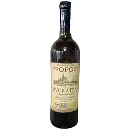 Вино Форос Мускатель Южный десертное белое сладкое 0.75 л