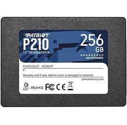 SSD накопитель Patriot P210 256 GB 2.5" (P210S256G25) [119365]