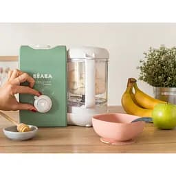 Пароварка-блендер Beaba Babycook Express Olive (916301) - мініатюра 12